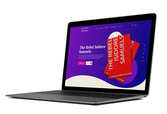 Author Website Design servcies by Self Pub Genius